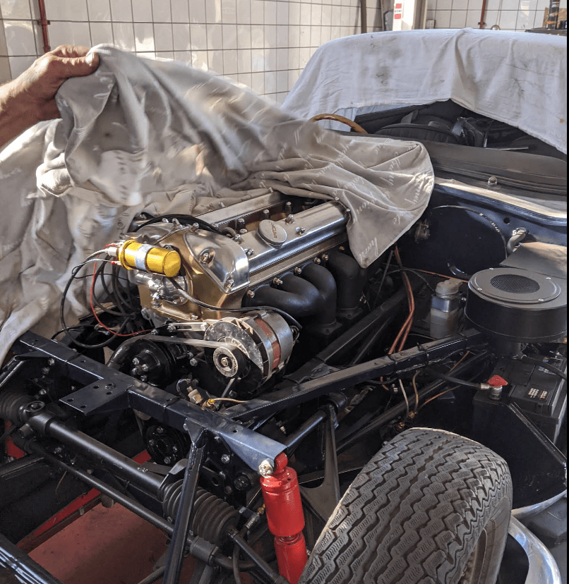 Klassieke motor restauratie